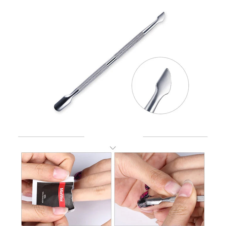 10Pcs Professional Plastic Pink/White Nail Art Soak Off Cap Clip 5*2cm*10Pcs UV Gel Polish Remover Wraps Remover Clips Cleaner