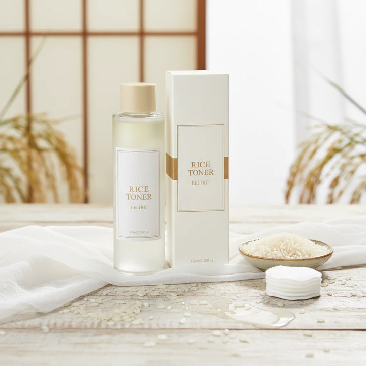150ml Rice Toner Moisturizing Skin Care Hydrating soothing Gentle Nourishing Brightening For Young Glowy Korean Skin Care