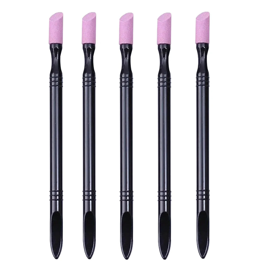 Pumice Stone Nail File Pusher Nails Sanding Sticks Nail Art Pen Cuticle Remover Pushing Dead Skin Trimmer Buffer Manicure Tools