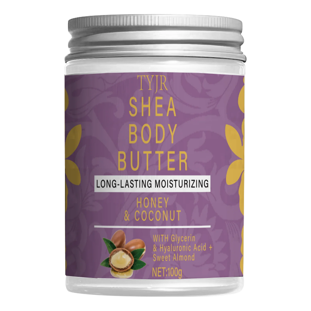 Shea Butter Moisturizing Body Cream, Softer and Moisturizes Skin, Tightens Skin, Makes Skin More Brightens and Shiny, and Moisturizes Body Massage, Suitable for Dry and Cracked Skin