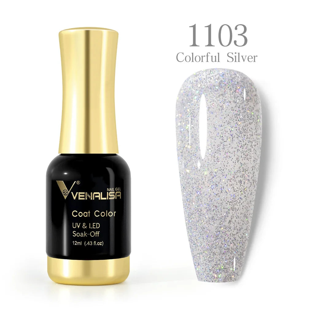 Venalisa TPO FREE Tempered Top Coat Nail Paint Gel Platinum Gel Polish Nail Soak Off UV LED Gel Polish Nail Lacquer Varnishes