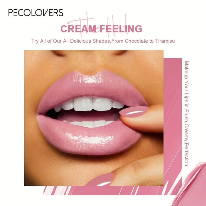 1PC Waterproof Liquid Lipstick 21 Color Vitamin E Makeup Sets Lip Glosses Lip Plumpers