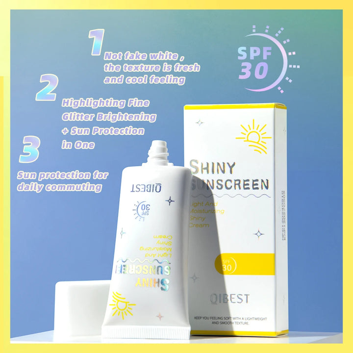 Pearlescent Brighten Makeup Primer Lasting Hydrating Moisturizing Oil Control Shiny Face Base Cream Primer Facial Base Primer