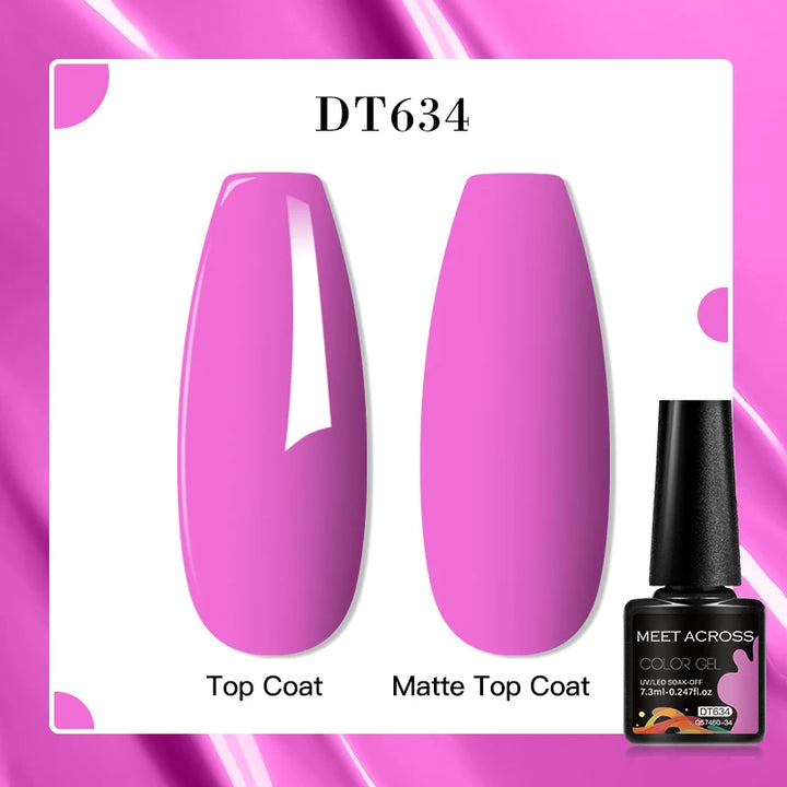 MEET ACROSS 7ml Porcelain White Cat Eye Gel Polish Holographic Glitter Magnetic Galactic Effect Gel Nail Polish Soak Off UV Gel