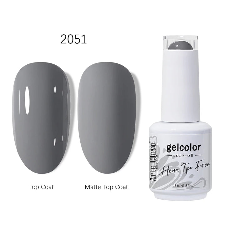 Arte Clavo 15ml HEMA TPO FREE Gel Nail Polish Pink Hybrid Nail Manicure Semi-permanent Enamels Varnish For UV LED Nails Supplies