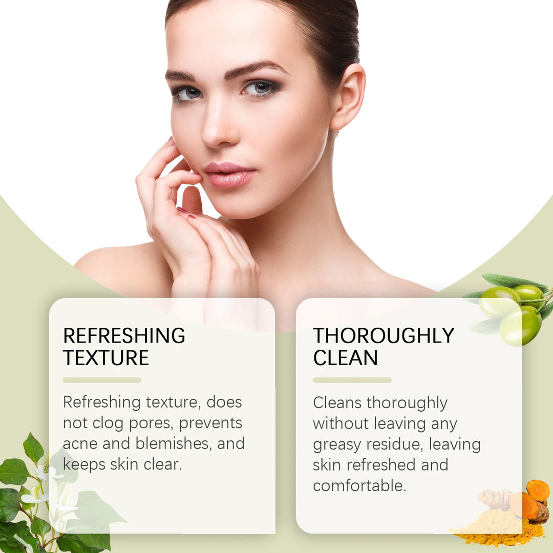 Gentle Cleansing Oil Makeup Remover for Sensitive Skin Non-Tightening Moisturizing Facial Care Soothing Facial Cleansing Oil