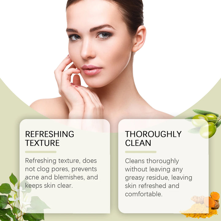 Gentle Cleansing Oil Makeup Remover for Sensitive Skin Non-Tightening Moisturizing Facial Care Soothing Facial Cleansing Oil