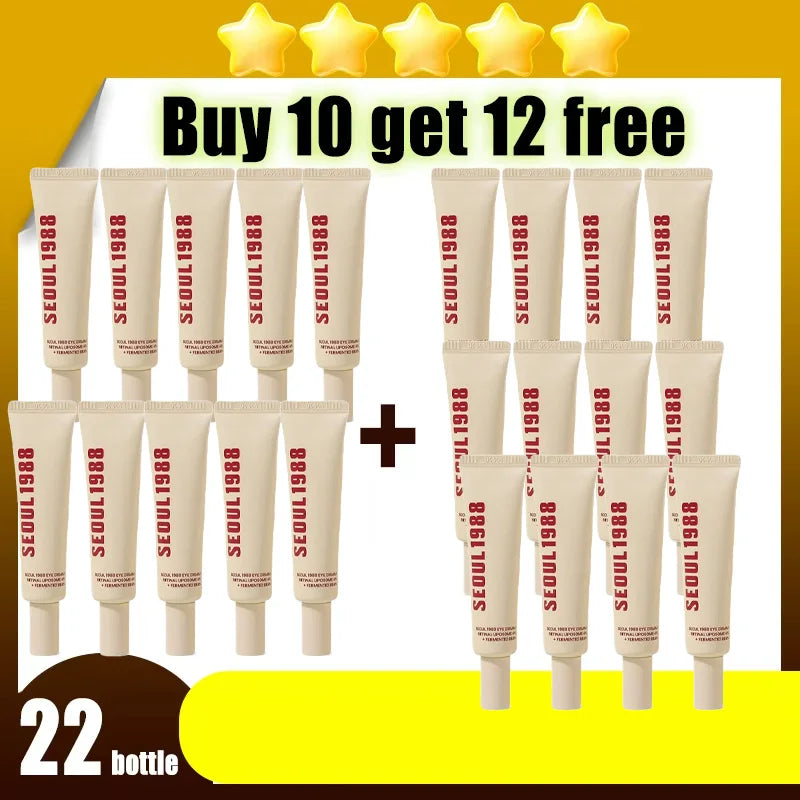 Seoul 1988 Retinol Eye Cream 4% Anti Aging Eye Treatment Dark Circles, Wrinkles, Puffiness Firming & Lifting Eye Cream For Women