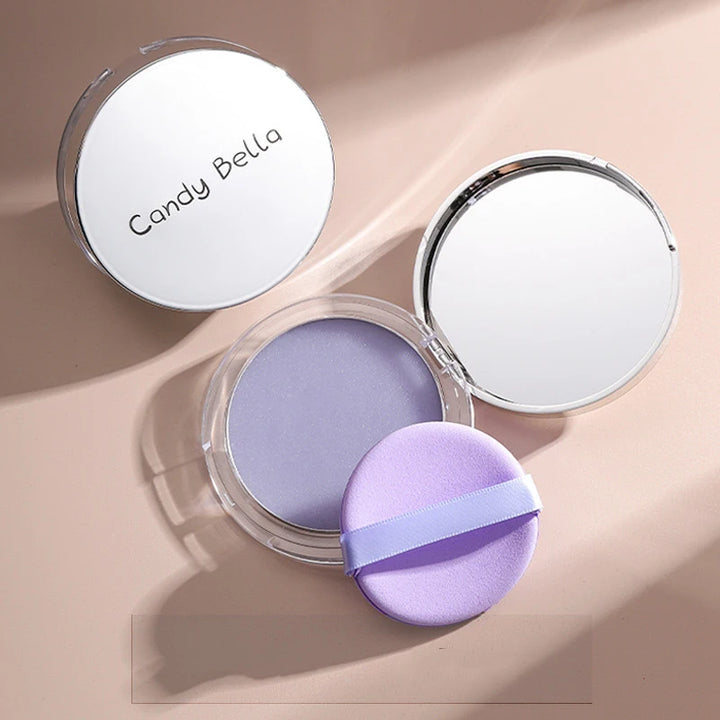1PC Candy Bella Violet Cream To Powder Skin-friendly Skin Natural Face Long Lasting Oil-controlling Contouring Powder Cosmetics