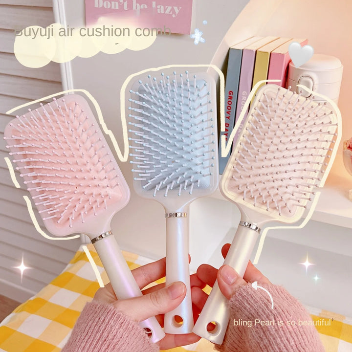 9 Styles Scalp Massager Air Bag Comb Compact Plastic Anti-static Multi-use Paddle Brush Fashion Hair Comb Household Supplies