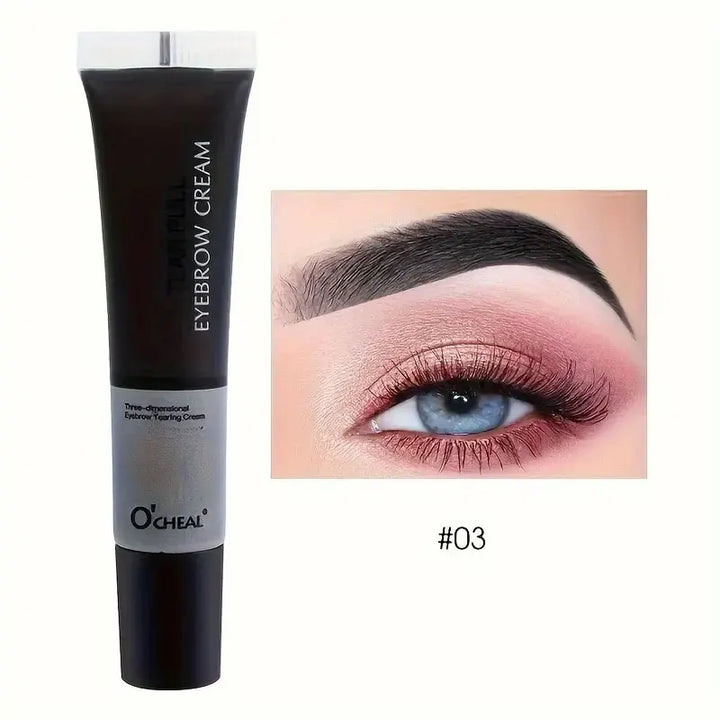 Long-lasting Eyebrow Gel Makeup Semi-permanent Waterproof ColorSweat-proof Film Forming Dye Eyebrow Cream Tint Cosmetics