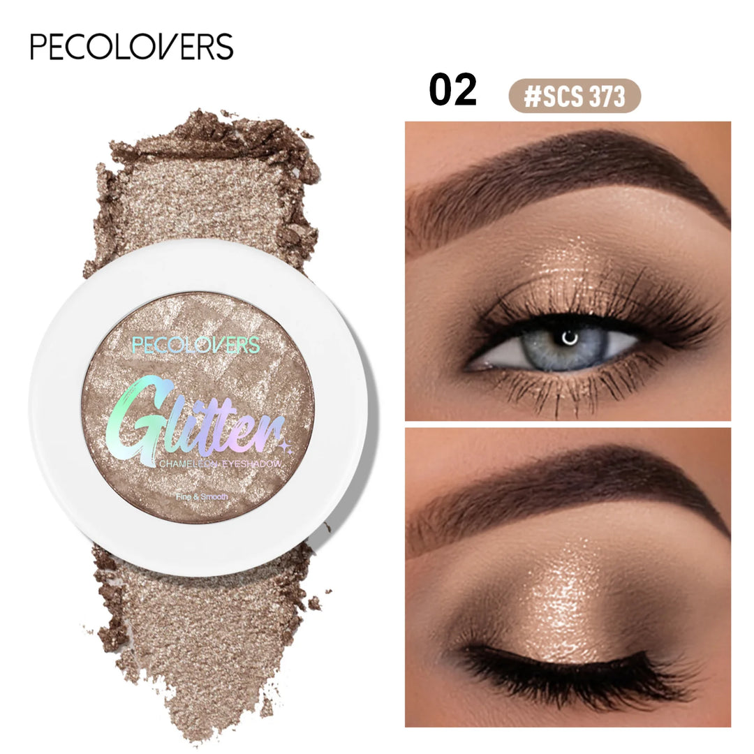 1PC Single Color Eye Shadow - No Discoloration, Pearlescent Matte, Brightening, Gradient, Create Charming Daily Eye Makeup