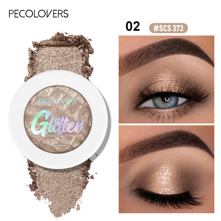 1PC Single Color Eye Shadow - No Discoloration, Pearlescent Matte, Brightening, Gradient, Create Charming Daily Eye Makeup