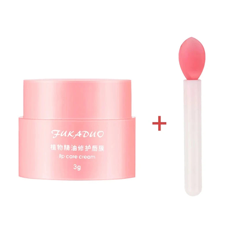 3g South Korea Lip Sleep Mask Night Sleep Maintenance Moisturizing Lips Gloss Bleach Cream Nourishing Lips Care Cherry Lip Balm