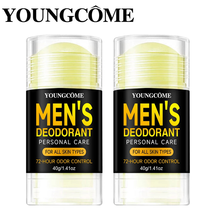 Men Sandalwood Deodorant Stick Anti Sweating Keep Drying Lasting Fragrance Remove Armpit Odor Underarm Refresh Sticks Refresh