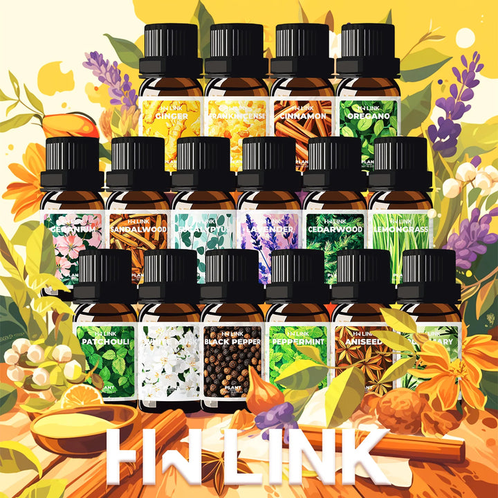 Pure Cedarwood Essential Oil 100% Pure Natural Cedarwood Oil For Hair Care, Home Diffusers, Skin Care, Aromatherapy, Massage-10m