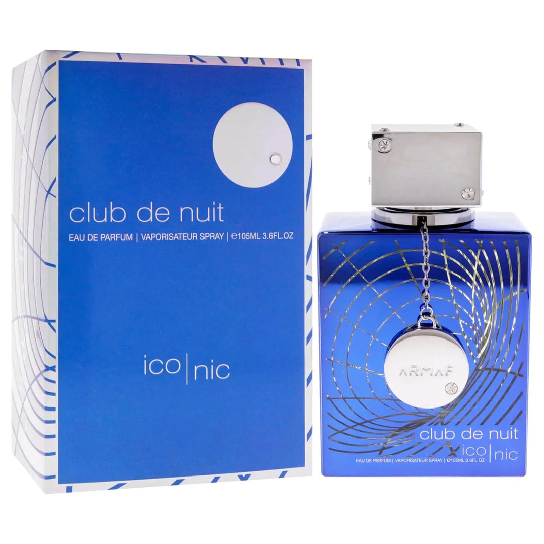 Armaf Club De Nuit Blue Signature Men's Eau De Toilette Spray 3.6 Oz: Fragrance for Casual Wear