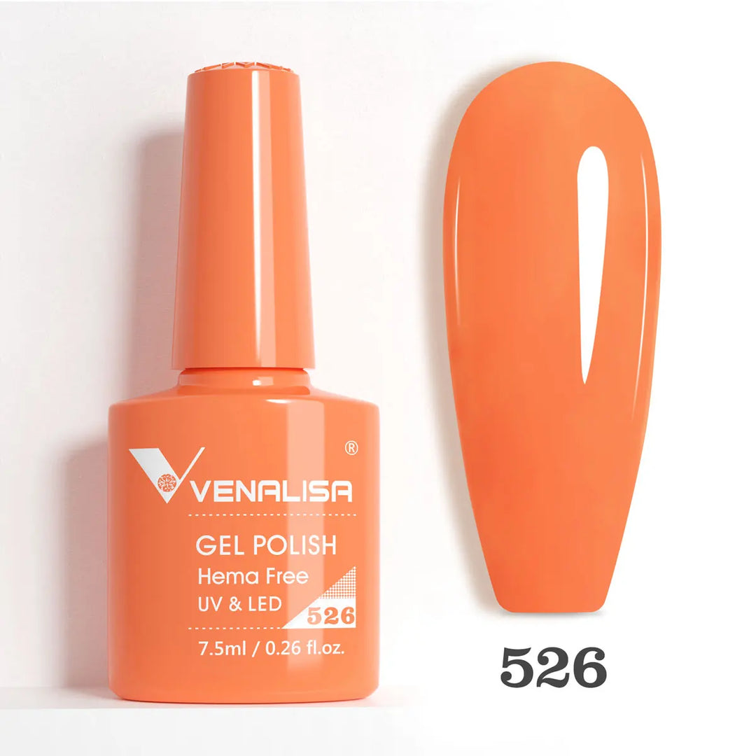 Venalisa HEMA TPO FREE Nail Gel Polish Glitter Gorgeous Full Coverage Soak Off UV LED French Nail Jelly Pink Nude Collection
