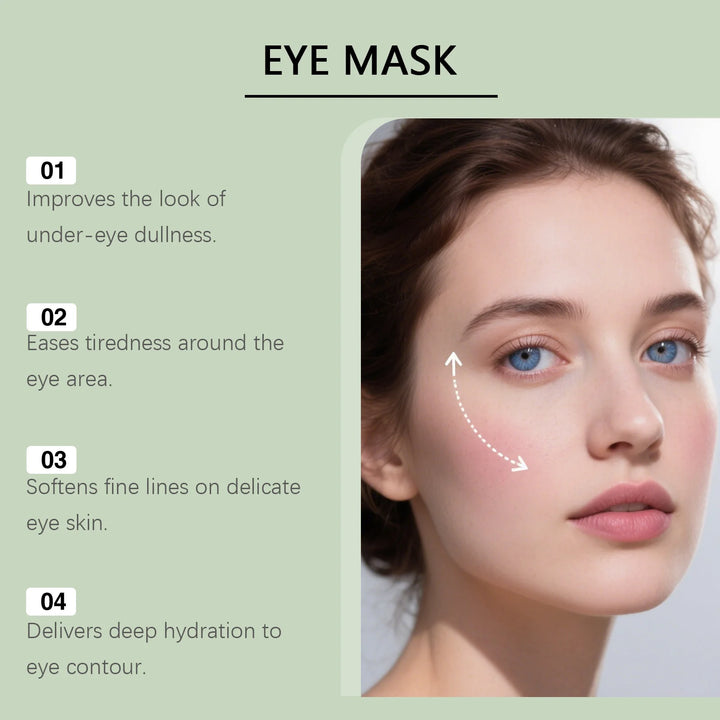Hyaluronic Acid Eye Mask Under Eye Mask Anti Dark Circles Remove Eye Bags Improves Dullness Moisturizing Hydrating Eye Patches