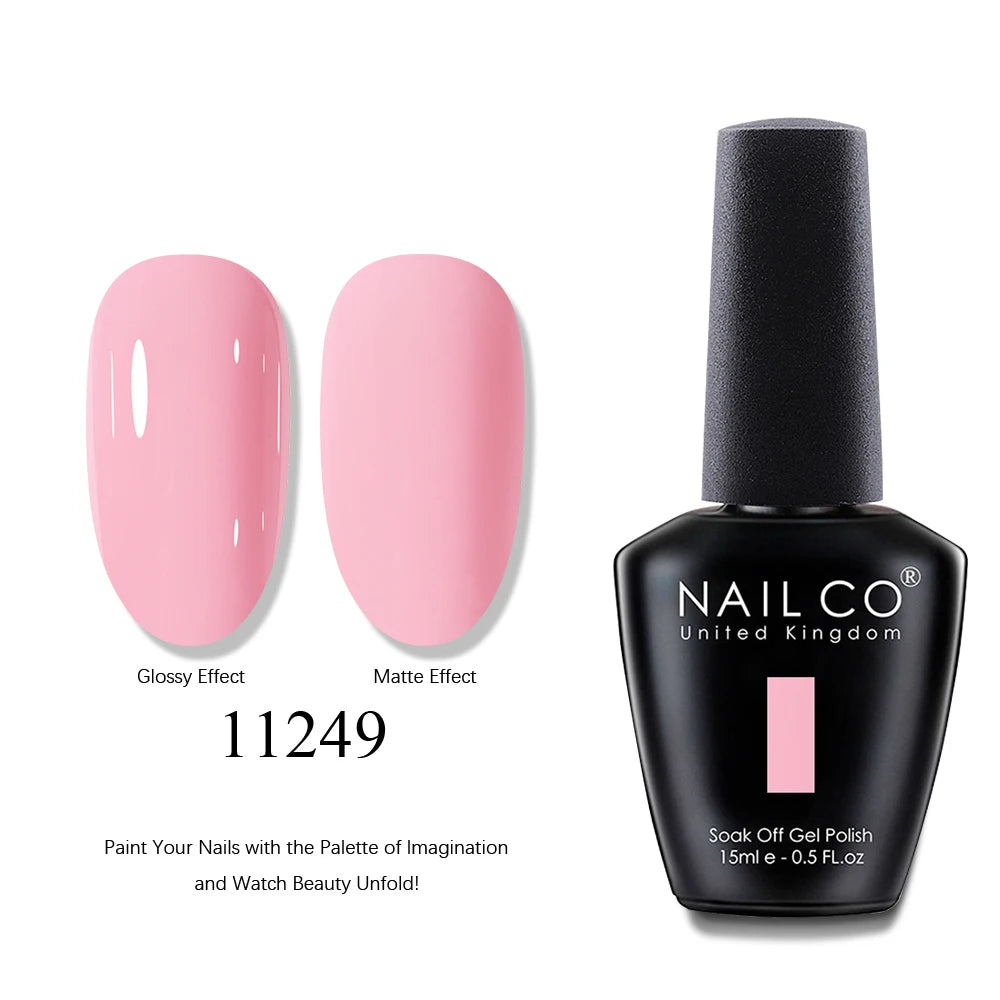 NAILCO Top Coat Base Coat Magic Remover Lacquer UV Color Gel Nail Polish Esmalte Soak Off Semi Permanente Vernis Nails Art Tips