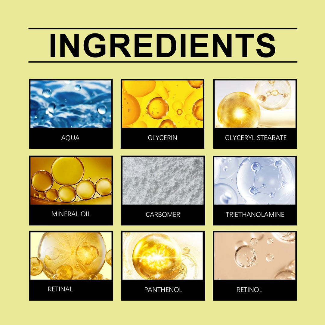 Anti-Aging Retinol Cream For Women Firming Brightening Face Moisturizer Deep Hydration Night Cream For Dry Sensitive Skin Winter