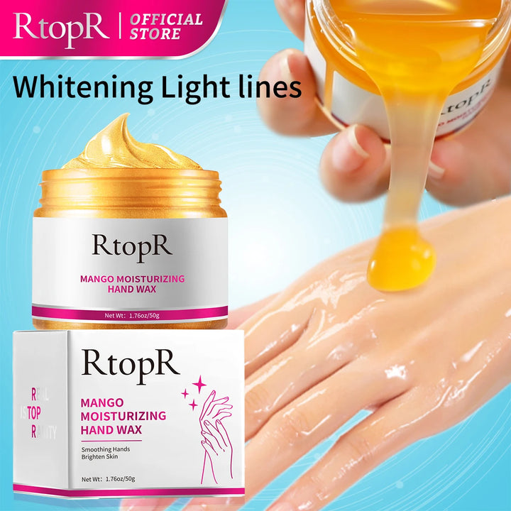 Mango Moisturizing Hand Wax Repair Exfoliating Calluses Acid Anti-Aging Hand Cream Care Scrub Hand Mask Paraffin Hand Therapy