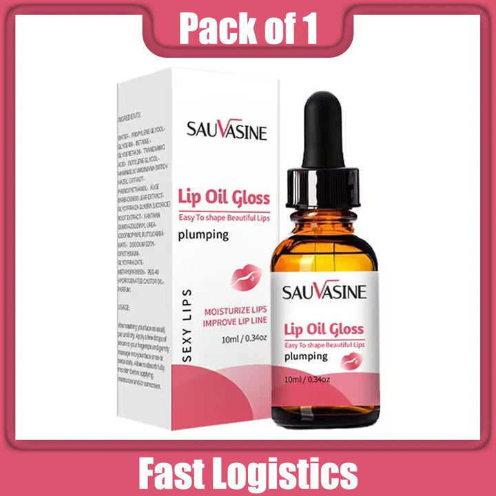 Lip Booster Plumping Serum Oil Hyaluronic Acid Moisturising Sexy Plumping Enhancer Stimulant Free Brightening Lightening Lines