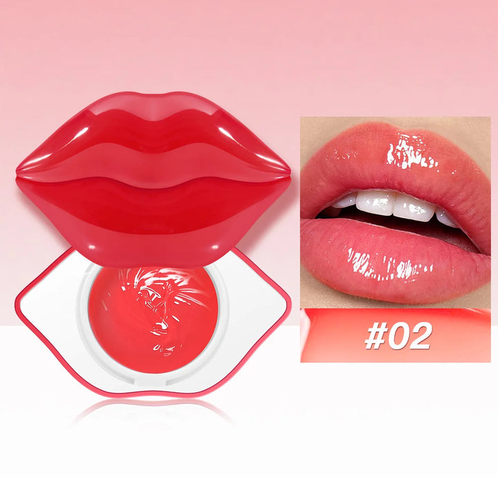 Korean Lip Sleeping Mask Overnight Hydration Repair Balm For Dry Chapped Lips Care Beauty Treatment Gel