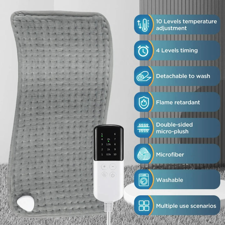 NEW Electric Heating Pad Multifunctional Physiotherapy Heating Pad Warm Blanket For Back Legs Shoulders Neck Spine Pain Relief
