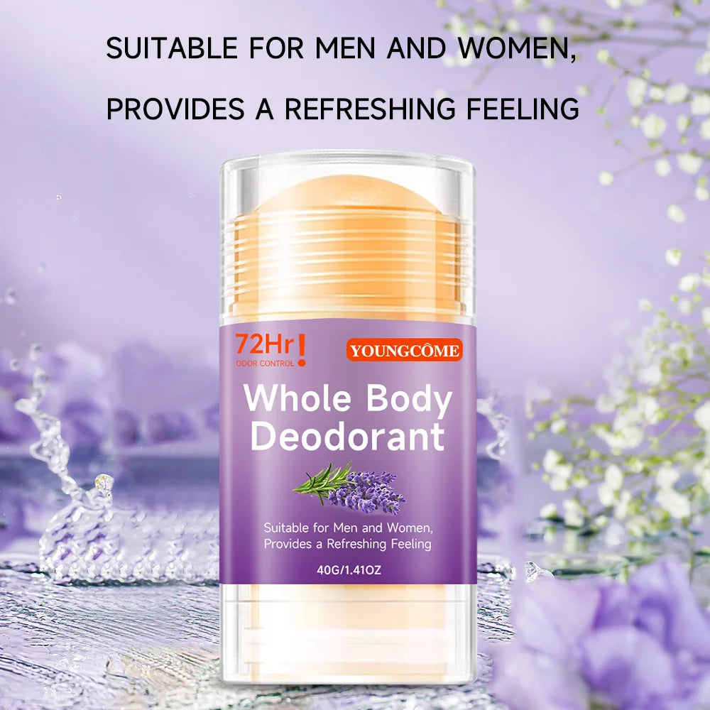 Whole Body Deodorant set Peach Deodorant Underarm Removal For Women Man Honey Peach Stick Deodorant Stick for Gym & Daily Use