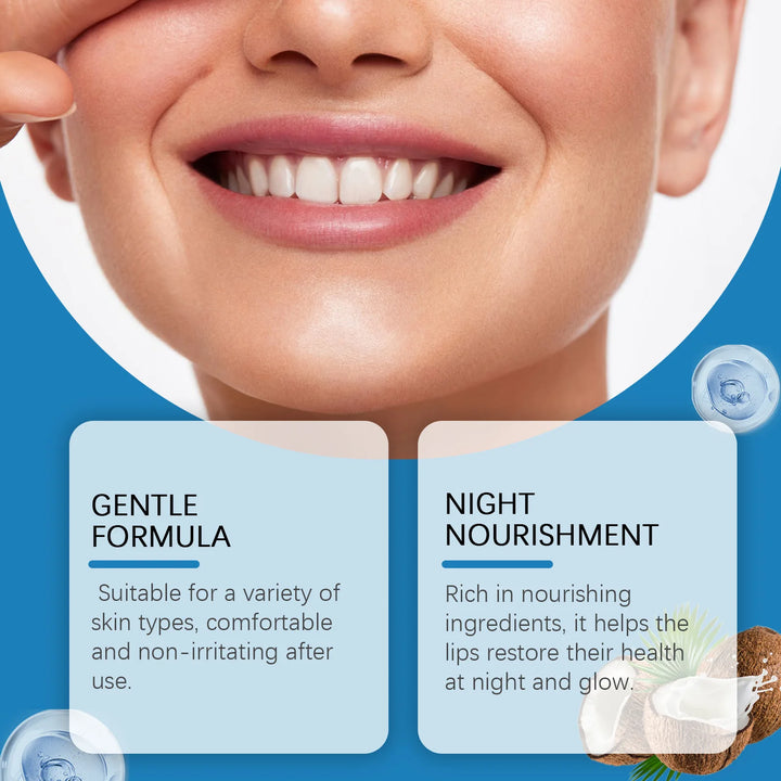 Collagen Lip Mask Improve Dry Prevent Cracked Remove Chapping Fade Fine Lines Moisturizing Soothing Smoothing Repairing Lip Mask