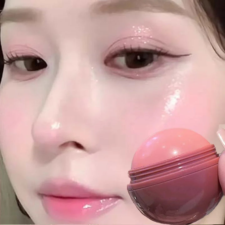 Juice Face Blusher Smooth Cheek Eye Cream Blush Mirror Natural Look Brighten Highlighter Balm Rouge Waterproof Contour Makeup