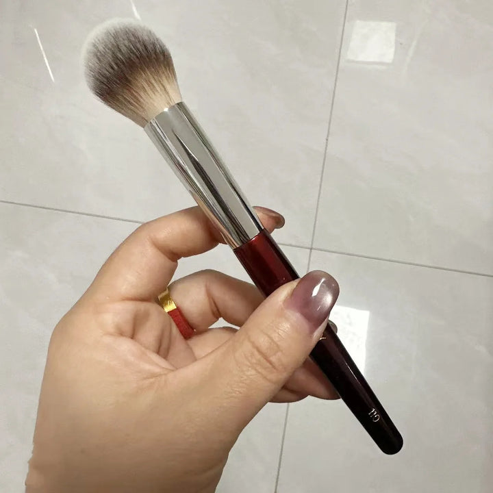 1pc 101 Contoured Foundation Makeup brushes Angled Liquid Base Concealer Make up brushes Red wood handle cosmetic tools 506