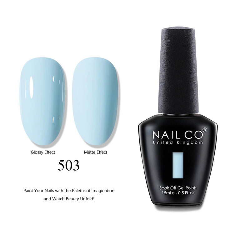 NAILCO Top Coat Base Coat Magic Remover Lacquer UV Color Gel Nail Polish Esmalte Soak Off Semi Permanente Vernis Nails Art Tips