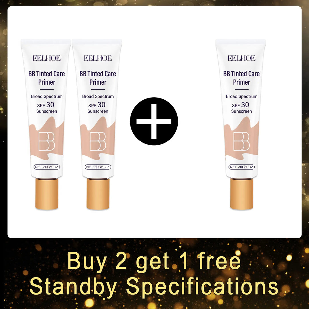 EELHOE BB Cream Makeup Foundation Full Coverage Concealer Waterproof Sunscreen Spf 30 Skin Glow Products Brightening Face Primer