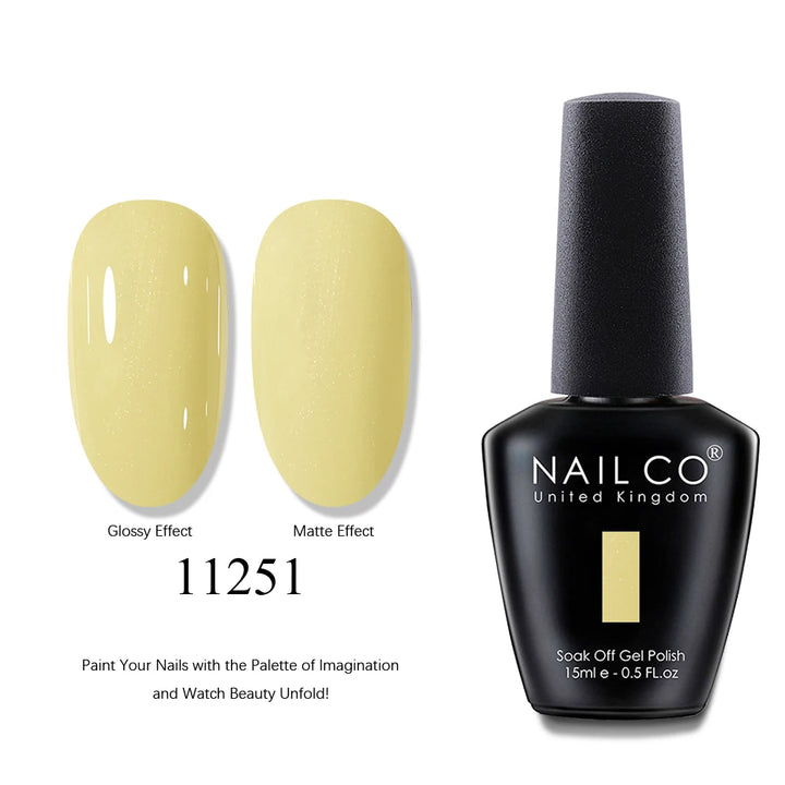 NAILCO Top Coat Base Coat Magic Remover Lacquer UV Color Gel Nail Polish Esmalte Soak Off Semi Permanente Vernis Nails Art Tips