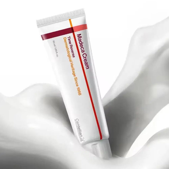 Korean Madeca Time Reverse Cream 50ml Centella Asiatica Anti-Aging Moisturizer Reduces Wrinkles Firms Dry Mature Skin Care