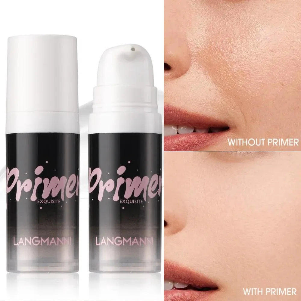 Poreless Face Primer Gel Oil Control Pre Makeup Smooth Skin Moisturizes Transparent Base Foundation Natural Matte Long lasting