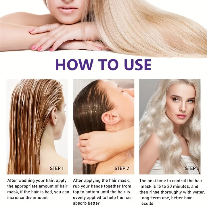 GSWP Botox Keratin Hair Mask, moisturizes and strengthens damaged hair, reduces frizz, split ends and tangles.100ml/200ml
