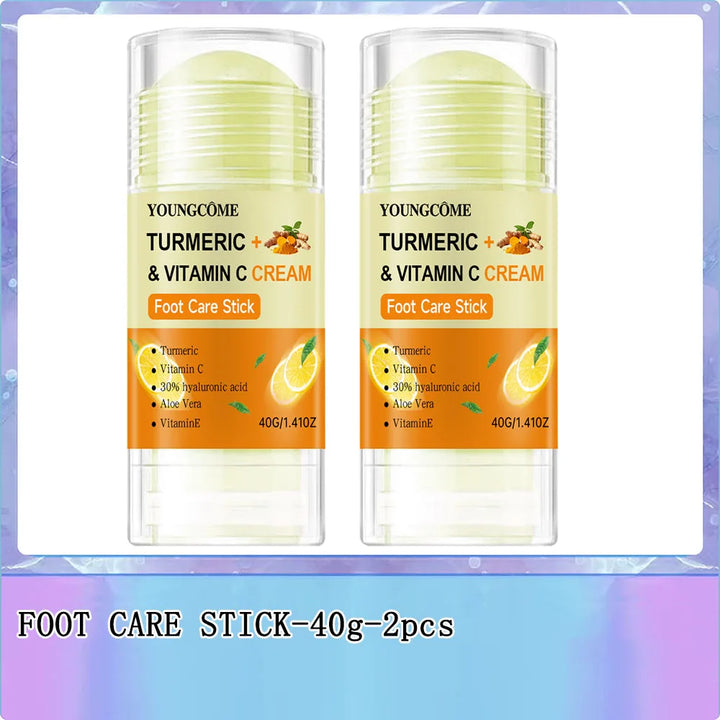 Foot Balm Professional Cracked Heel Repair Balm Stick Moisturizing Foot Balm, Rolls On, No Mess Like Foot Cream or Foot Lotion