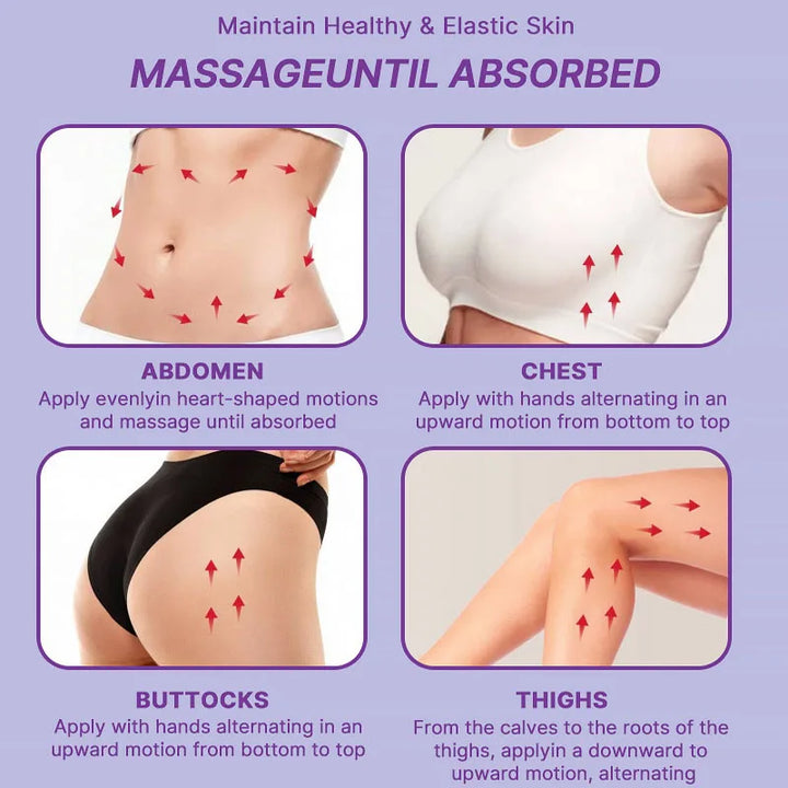 Stretch Marks Repair Cream Fade Lines Improve Duliness Tightness Long-lasting Moisturizing Smooth Enhance Elasticity Body Care