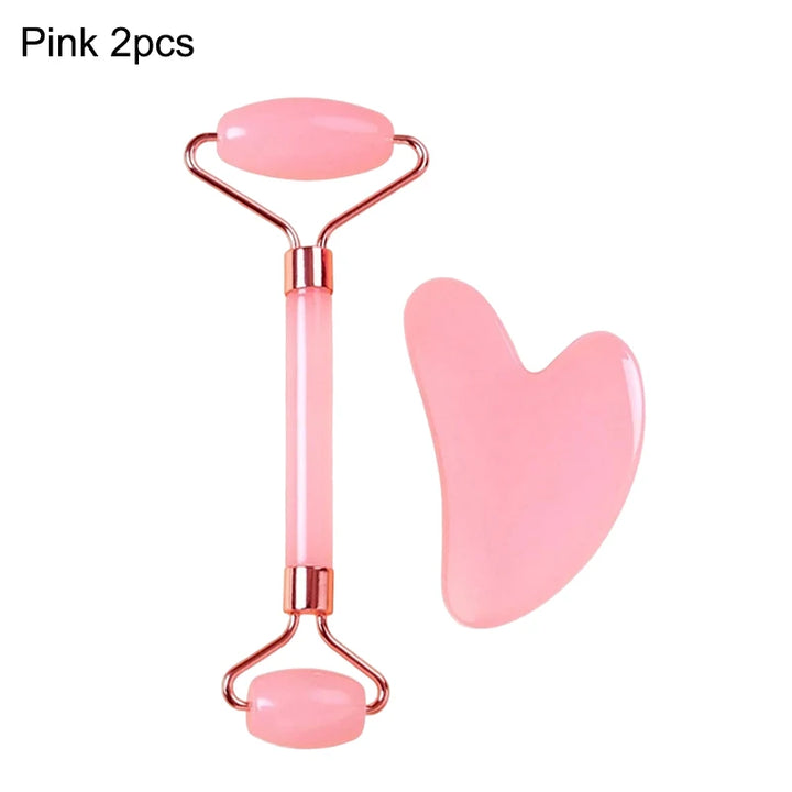 Facial Sculpting Mask & Facial and Eye Mask Massage Roller Reusable Adjustable V-shaped Face Bandage Portable Body Massage Tool