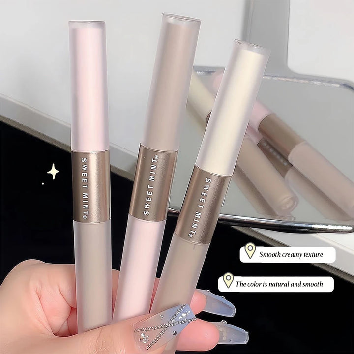 Double-ended Liquid Contouring Highlighter And Shadower In One Create A Long-lasting Natural Contouring Stick