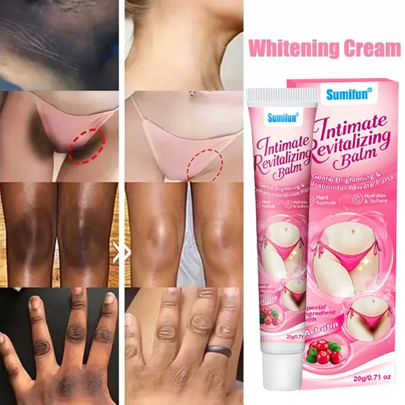 Body Whitening Cream Arms Thighs Underarm Knees Whitening Essence Cream Brighten Moisturizing Body Korean Skin Care Products New