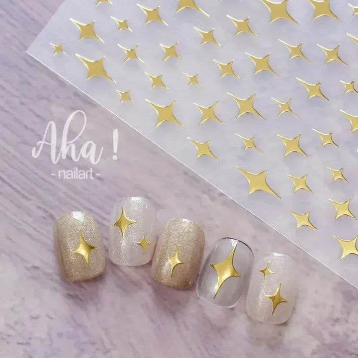 3D Small Bow Ribbon Bowknot Y2K Nail Sticker MIni Kawaii Japanese Adhesive Decals Nail Art Manicure Decorations DIY