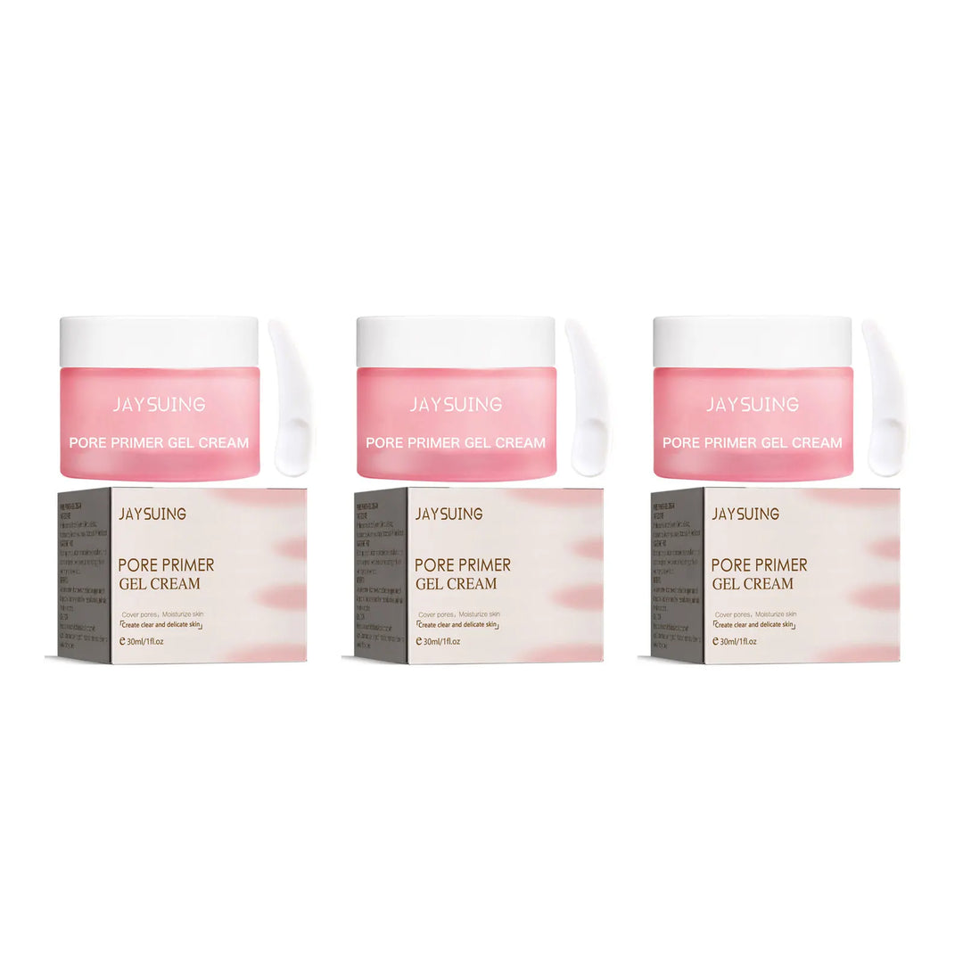 Facial Invisible Pore Primer Cream Long Lasting Base Makeup Natural Matte Oil Control Refreshing Moisturizing Face Isolation Gel