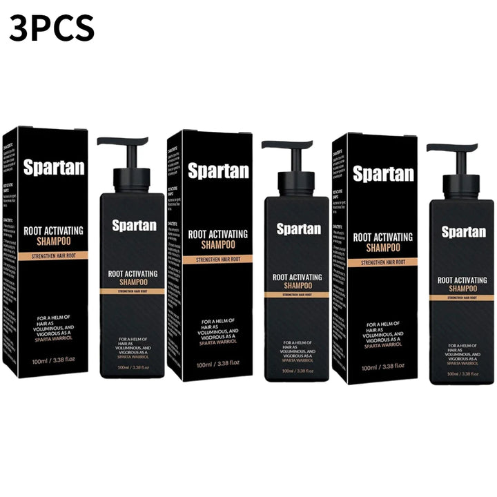 Spartan Root Activator Shampoo Anti Hair Loss Hair Regrowth Non-irritating Fluffy Nourishing Shampoo Hair Care Product
