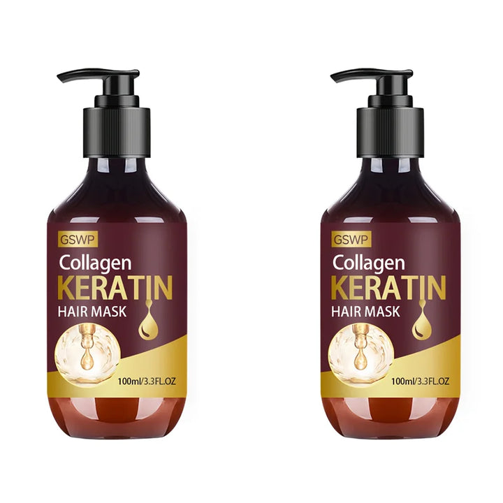 GSWP Collagen Keratin Hair Mask, Suitable for Dry Hair Moisturizing, Thermal Protection, 7in 1 Hair Mask, 100/200mL
