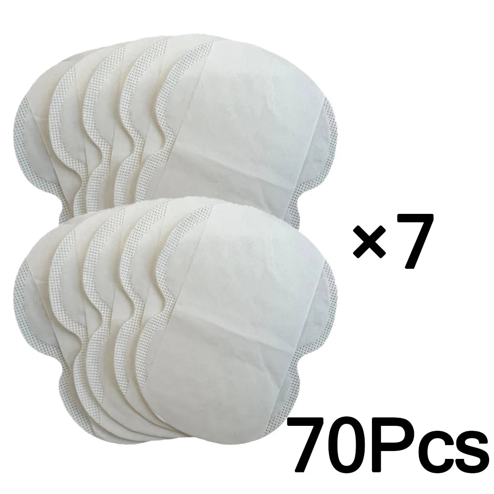 10-80Pcs Underarm Sweat Pads for Women and Men Fight Hyperhidrosis Comfortable Unflavored Non Visible Extra Adhesive Disposable