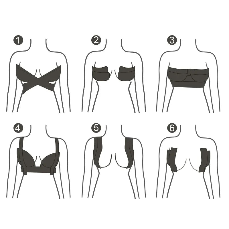 Boob Tape Breast Nipple Covers Push Up Bra Invisible Lift Tape Adhesive Bras Intimates Pasties Sexy Accessories Bust Tape Women